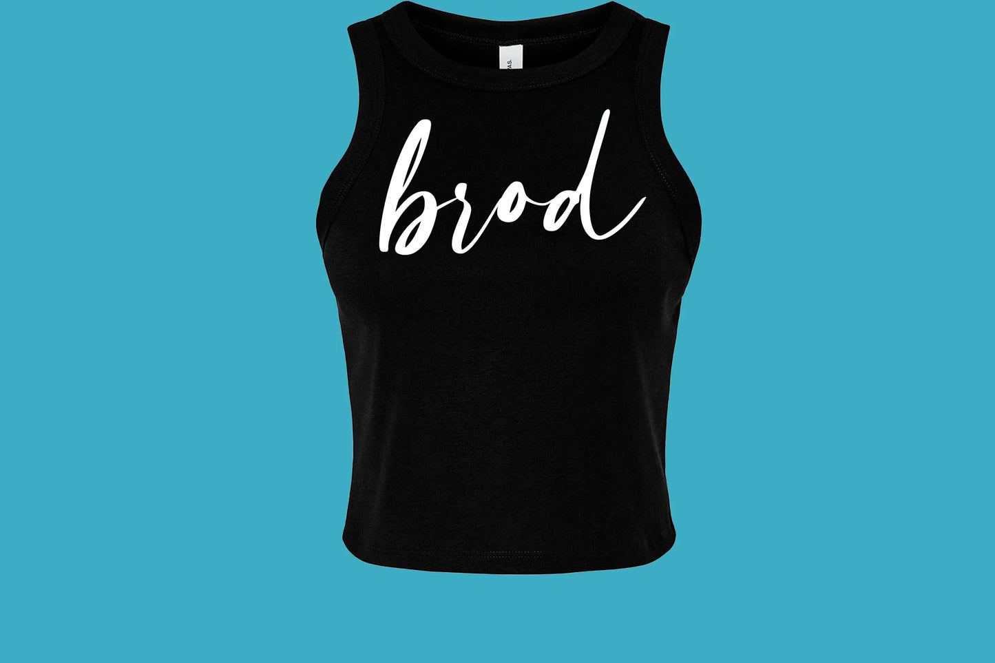 Cursive BROD Female Tank