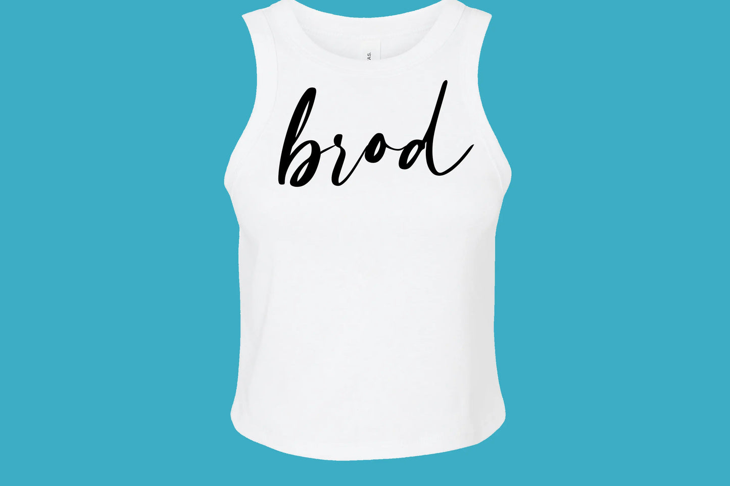 Cursive BROD Female Tank