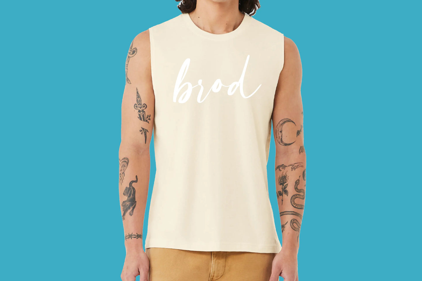 Cursive BROD Unisex Tank